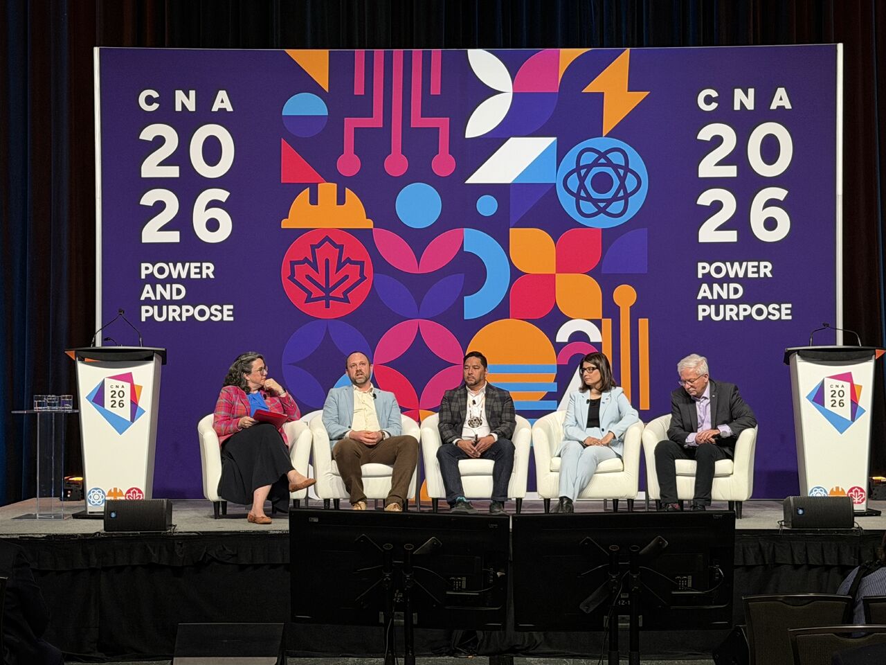 Rachel on stage @CNA2026